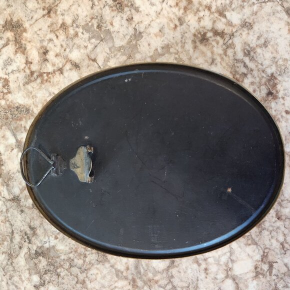 Hard to find Antique Oval Framed Portrait Of Anne Maria of Austria With Ornate B - Picture 7 of 9